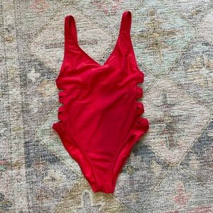 One piece swimsuit